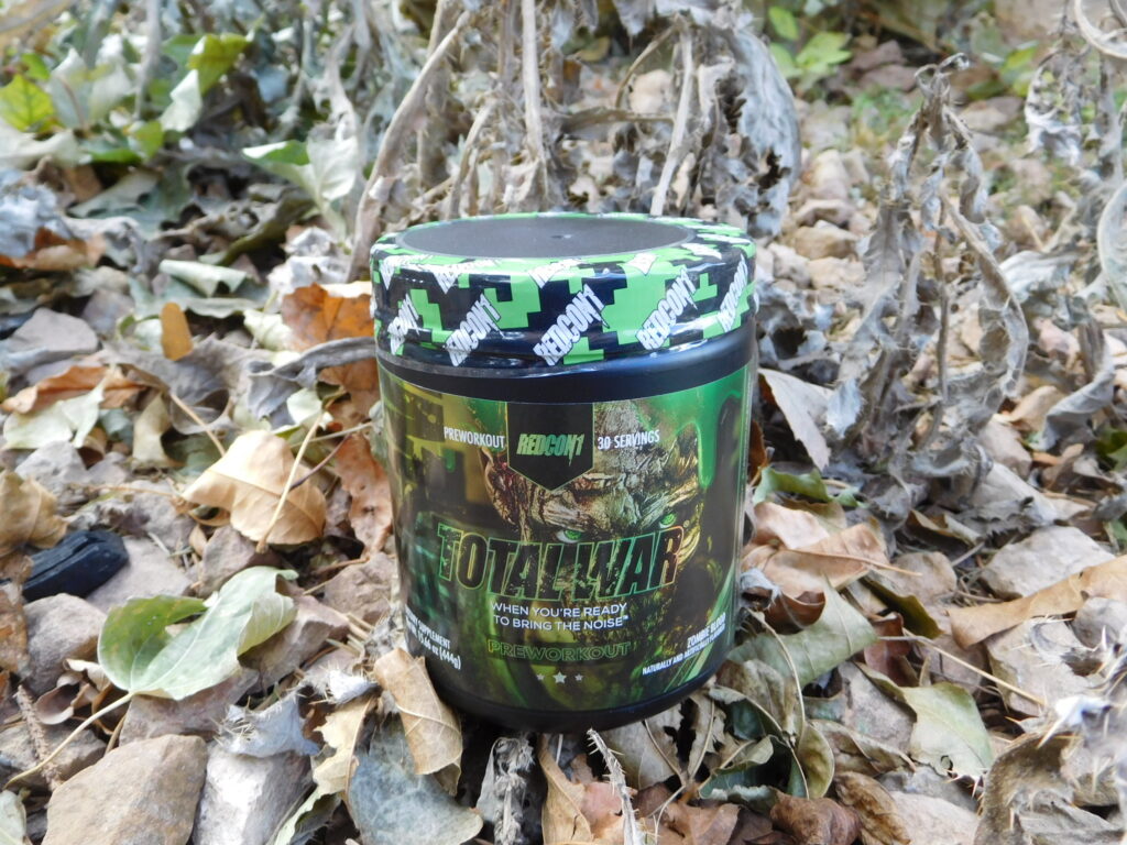 Redcon1 Total War Review Total war tub in pile of leaves